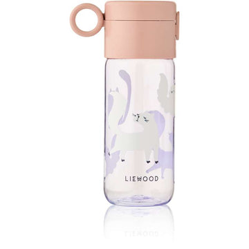 Liewood Clemence Tritan dricksflaska - 350 ml - Cat/Warm Lilac 