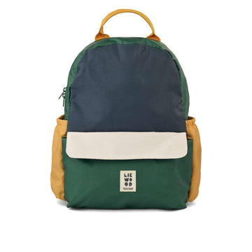 Liewood Lennon skolryggsäck - Garden Green Multi Mix 