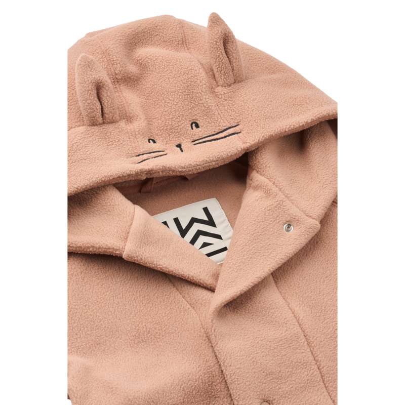 Liewood Minik Rabbit Fleece Badrock - Pale Tuscany