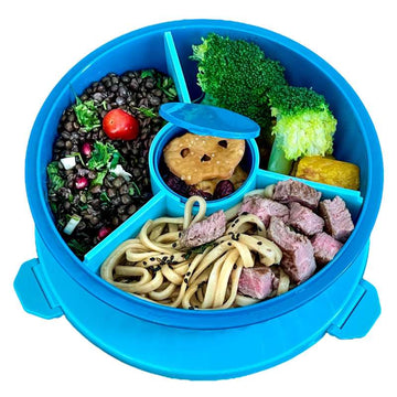 Yumbox Matlåda - Poke Love Bowl - 4 rum - Lagoon Blue 