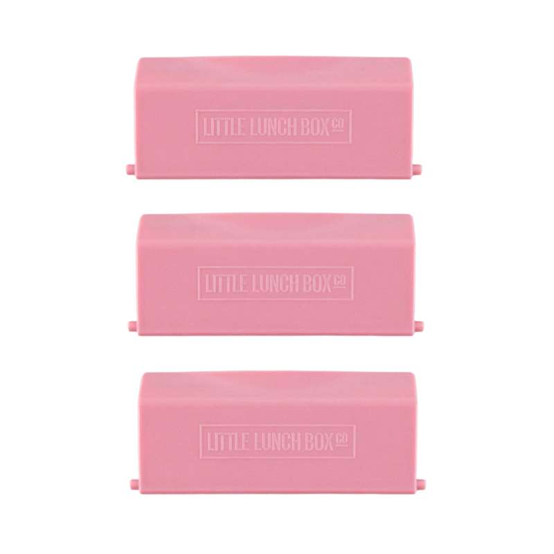 Little Lunch Box Co. Bento 3+ Set m. 3 x Lockklappar - Jordgubb 