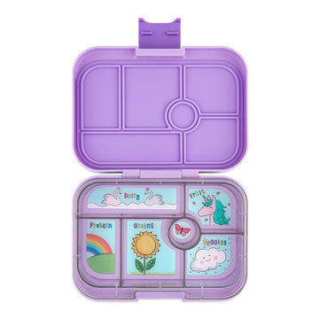 Yumbox Matlåda - Original - 6 fack - Lavendellila/Unicorn 