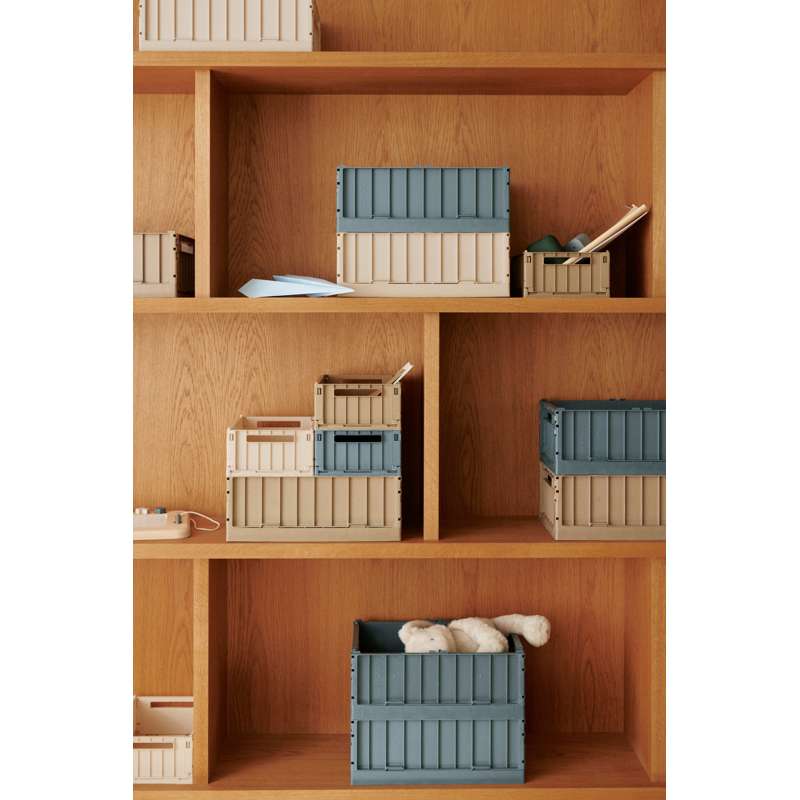 Liewood Weston Förvaringslåda - Liten - 2-pack - Valblå 