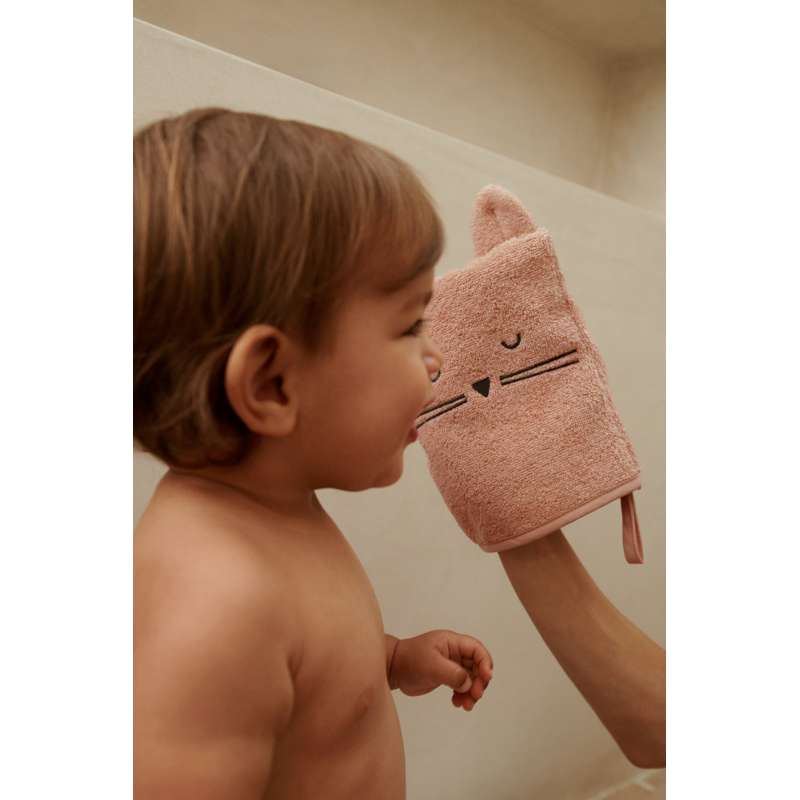 Liewood Sylvester Tvättlappar - 3-pack - Dove Blue Mix 