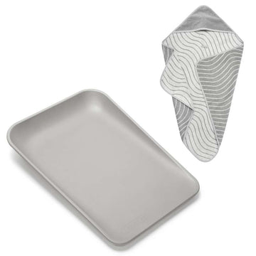 Leander Matty™ Kuddar inkl. Hoodie - Pearl Grey 