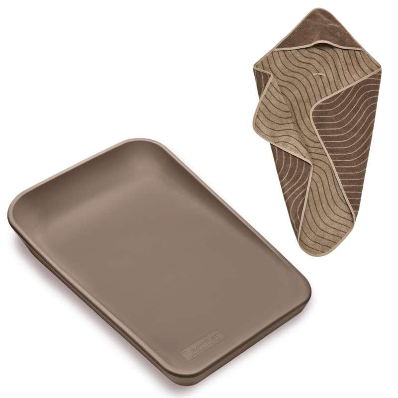 Leander Matty™ Kramkudde inkl. Hoodie - Mocca 
