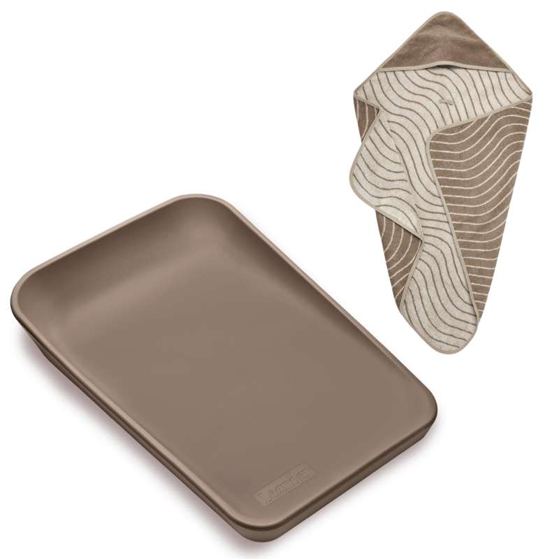 Leander Matty™ Kuddar inkl. Hoodie - Mocca/Cappuccino 