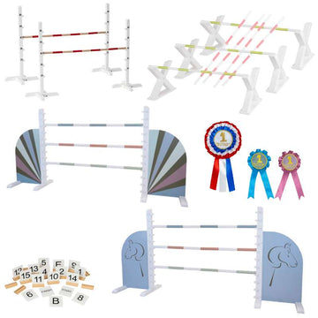 By Astrup käpphäst - Hoppbana paket för Kapplöpningshästar - Mega 