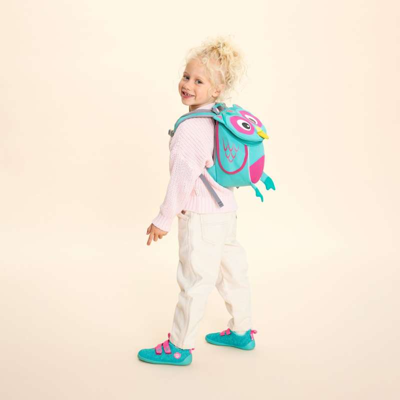 Affenzahn Liten Ergonomisk Ryggsäck för Barn - Uggla 