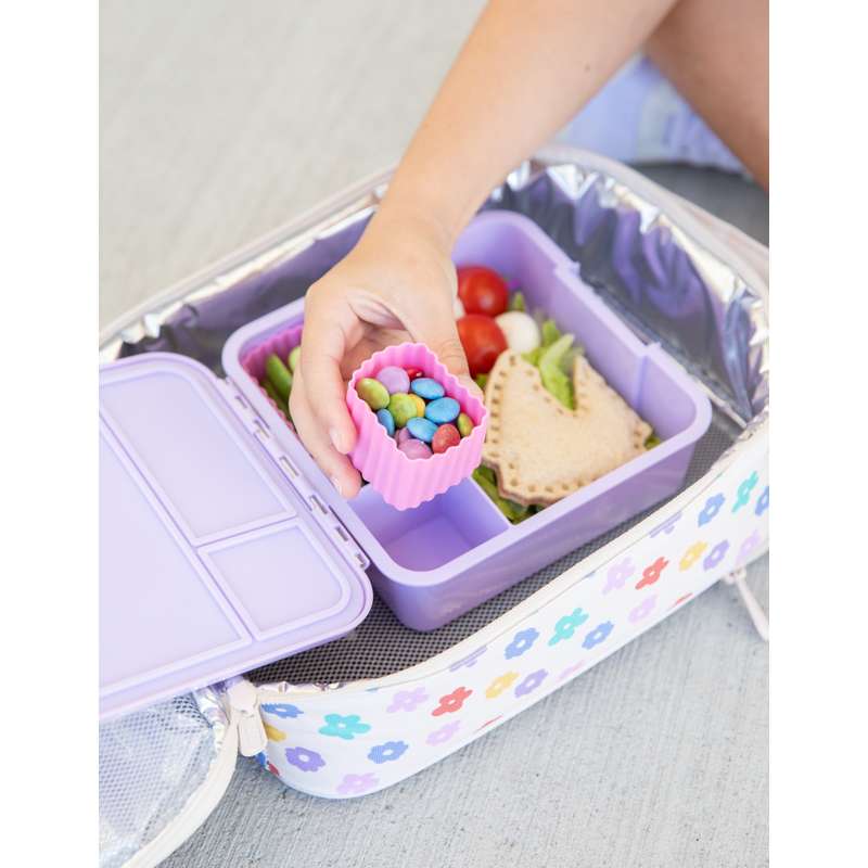 MontiiCo Mix Bento Silikonkoppar - 3 st. - Floss 