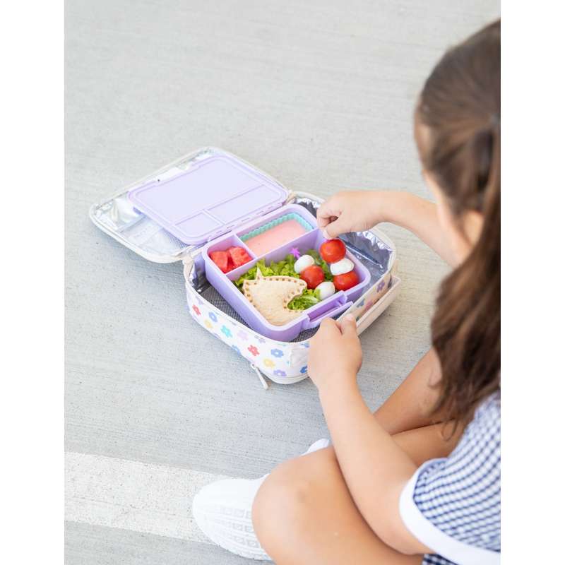 MontiiCo Bento 3 - Matlåda - Lila 