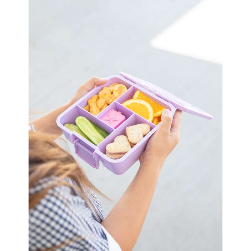MontiiCo Bento 5 - Matlåda - Lila 