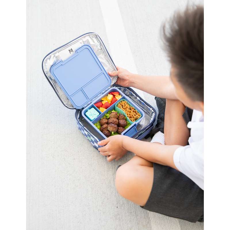 MontiiCo Mix Bento Silikonkoppar - 3 st. - Marin 