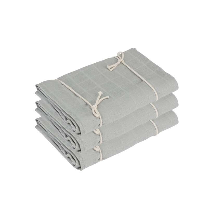 Naturebaby Ekologiska tygblöjor/Minisvamp - 3-pack - Blue Fox 