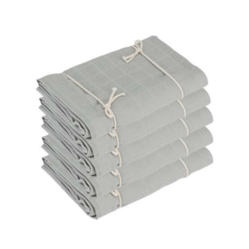 Naturebaby Ekologiska tygblöjor/Minisvamp - 5-pack - Blue Fox 