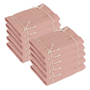 Naturebaby Ekologiska tygblöjor/Minisvamp - 10-pack - Rose Cloud 