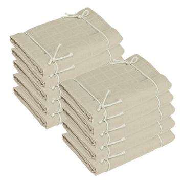 Oh'Naturel Ekologiska Tygblöjor - 10-pack - Sand 