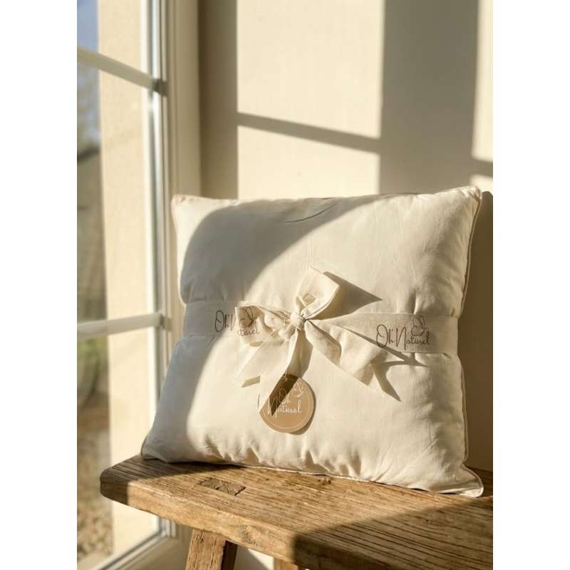 Oh'Naturel Kudde - 40x45 cm. - Fiberfyllning