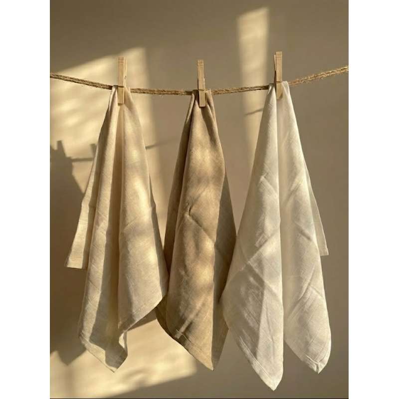 Oh'Naturel Ekologiska Tygblöjor - 10-pack - Lotus/Sand 