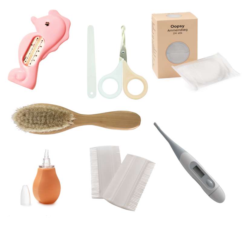 Oopsy Startpaket m. Vårdutrustning - Till Baby - Ljusrosa 