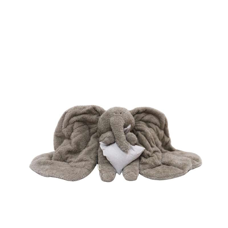 Hjälper Tyngd Plysbjörn m. Hörlursfäste - Magma01 - Grå 