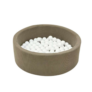 Kid'oh bollhav - Smal Flöjl - Lotus - m. 100 Bollar - Vit 