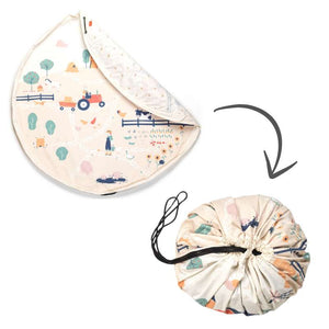 Play & Go 2-i-1 Förvaringsmatta/Lekmatta - Farm 