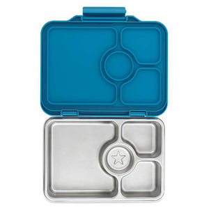 Yumbox Matlåda - Presto Rostfritt Stål - 4 fack - Normandy Blue 