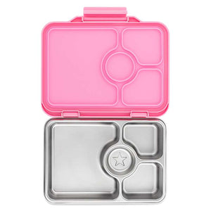 Yumbox Matlåda - Presto Rostfritt Stål - 4 fack - Versaille Rose 