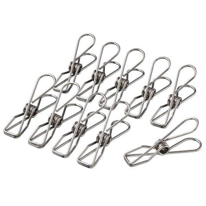 Pulito SteelClamp Klammer - Rostfritt Stål - 10 st. 