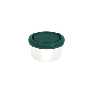 Pulito PureDipBox Snacklåda - Rostfritt Stål - Rund - 50ml 