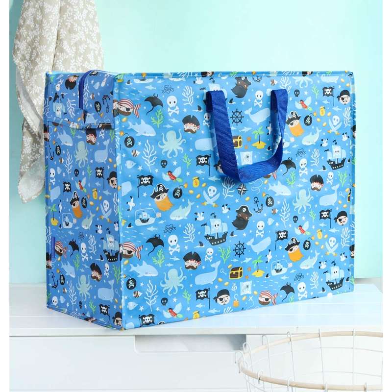 A Little Lovely Company XL Förvaringst bag - Pirates 