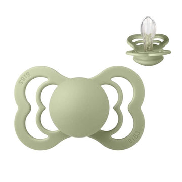 BIBS Symmetrisk Supreme Napp - Str. 2 - Silikon - Sage