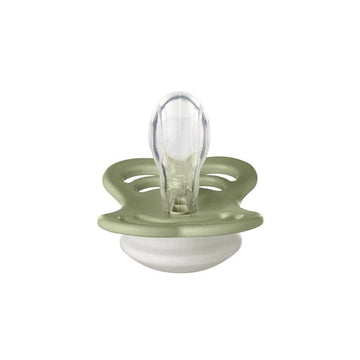 Bibs Supreme Napp - strl. 1 - Silikon - GLOW - Salvia 