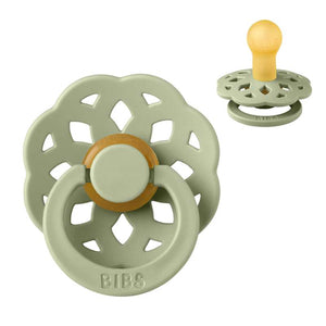 Bibs Boheme Napp - strl. 1 - naturgummi - Sage 