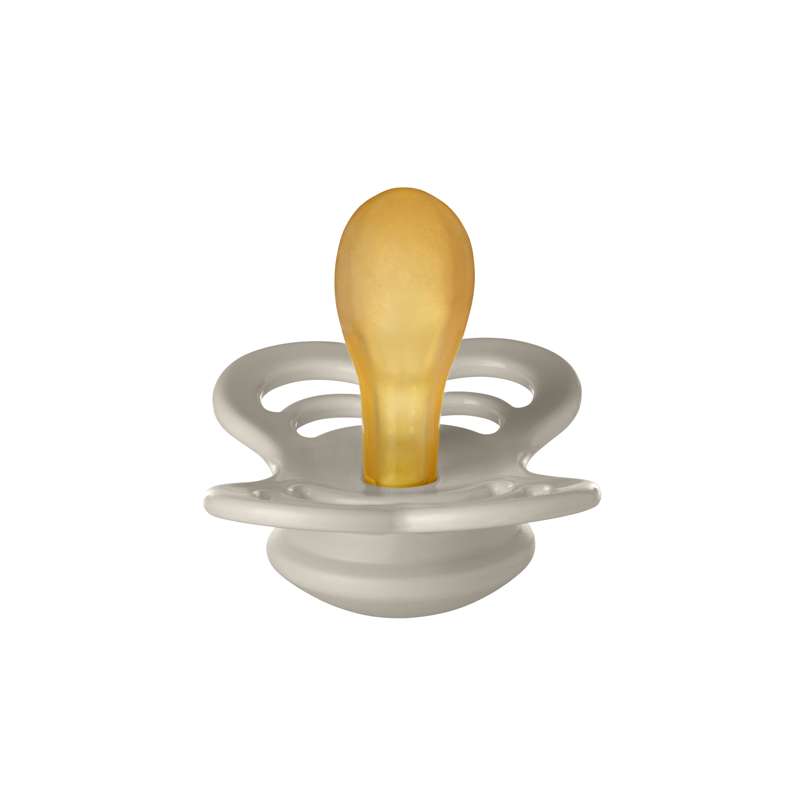 Bibs Supreme Napp - strl. 2 - naturgummi - Sand 