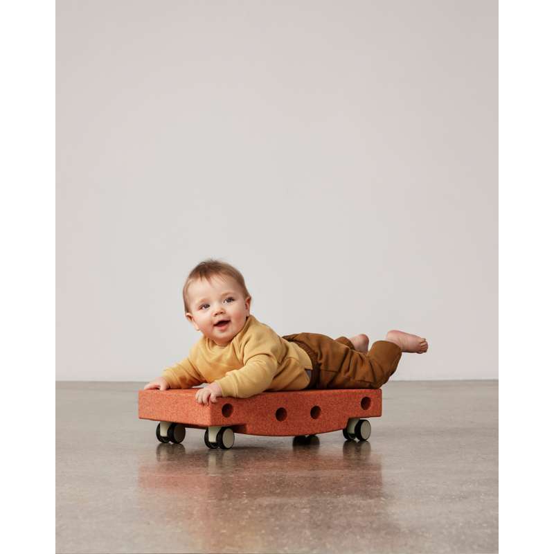 MODU Scooter Board - Rullbräda - Bränd Orange/Dammig Grön 