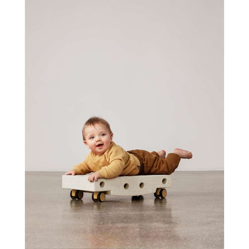 MODU Scooter Board - Rullbräda - Sandgrå/Honungsgul 