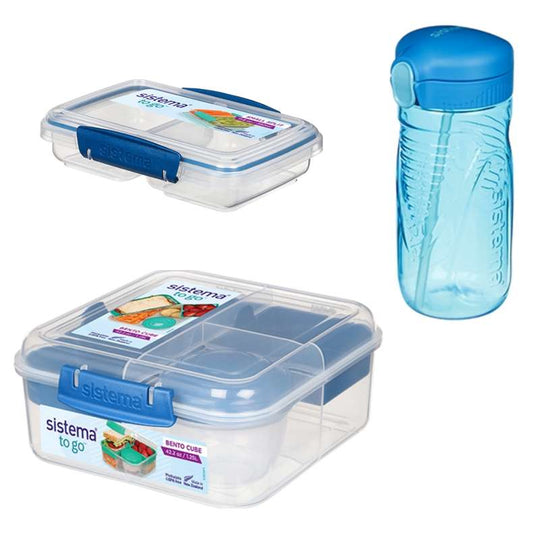 Sistema Lunchbox Sampak 2 - Ocean Blue
