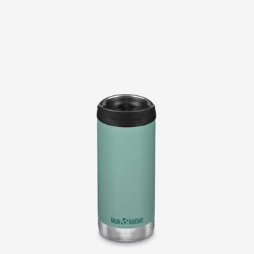 Klean Kanteen TKWide Drickmugg/-flaska - Café Lock - 355ml - Beryl Green 