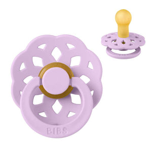 Bibs Boheme Napp - strl. 1 - naturgummi - Lila himmel 