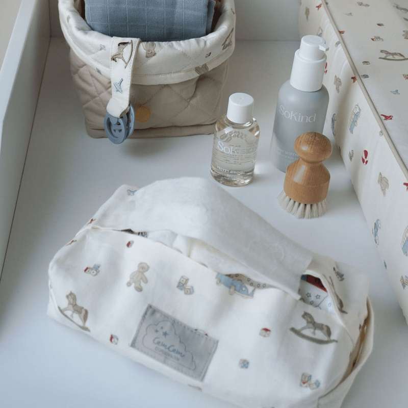 Cam Cam Copenhagen Etui för Våtservetter - GOTS - Vintage Leksaker 