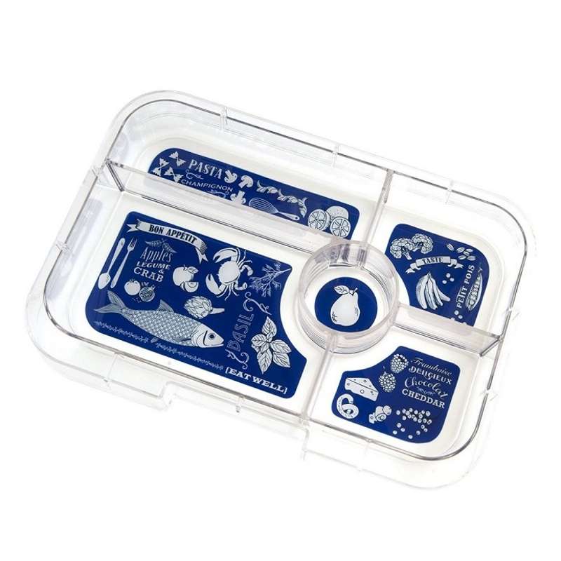 Yumbox Insatsbricka - Tapasbricka - 5 fack - Bon Appetit 