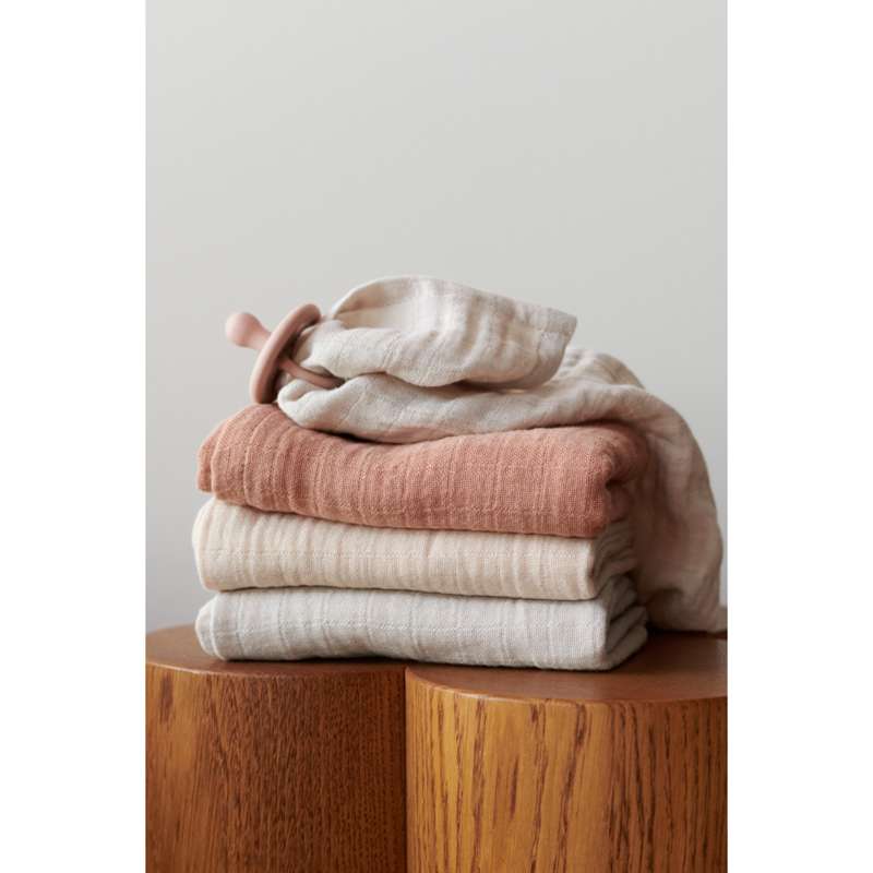 Liewood Lewis Muslin Tygblöjor - 3-pack - Tuscany Rose Mix 