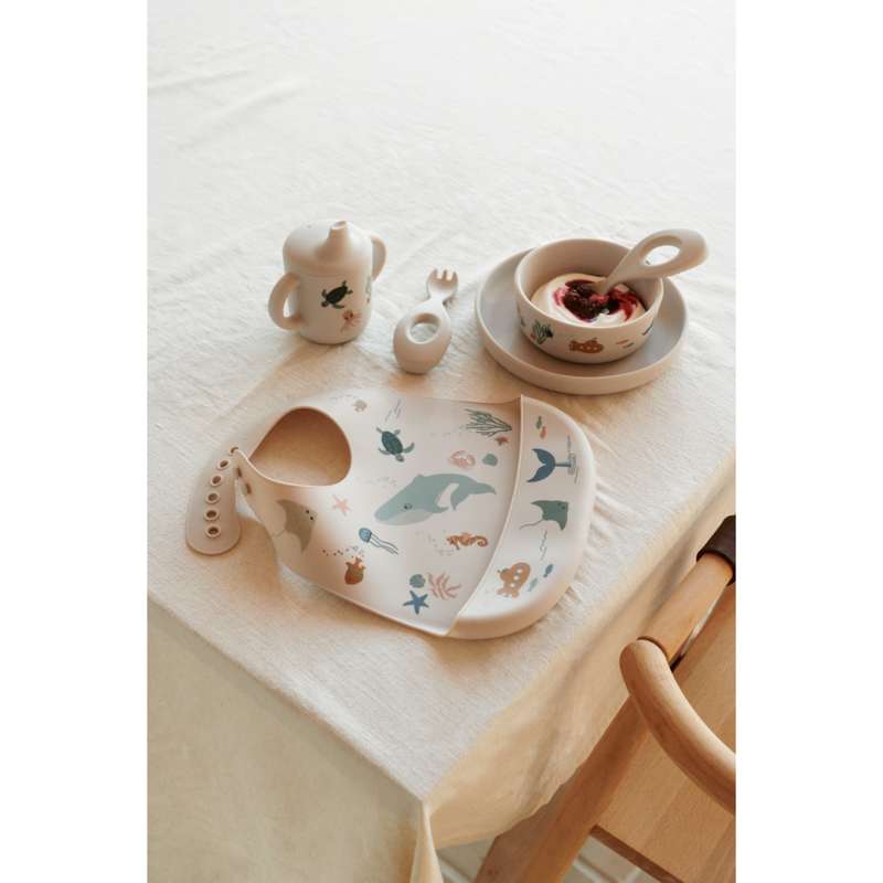 Liewood Tilda Hagesmäkke - 2-pack - Silikon - Havdjur/Sandig 