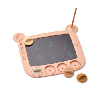 Liewood Venzora LCD Teckningstavla m. Stämplar - Pale Tuscany Multi Mix 