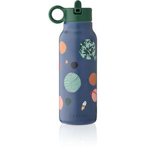 Liewood Falk Dricksflaska - Rostfritt Stål - 350ml - Universe/Classic Navy