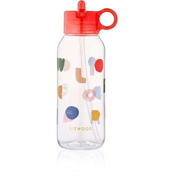 Liewood Yang Drickflaska - Tritan m. Silikonskydd - 500 ml. - Karaktärer/Sandy 