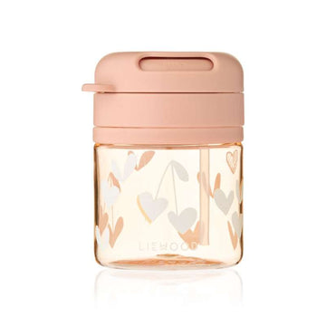 Liewood Pavia Sugerörskop - Tritan - 280ml - Sweethearts/Pale Tuscany 