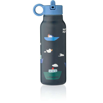 Liewood Falk Drickflaska - Rostfritt Stål - 350ml - Sailing/Classic Navy 